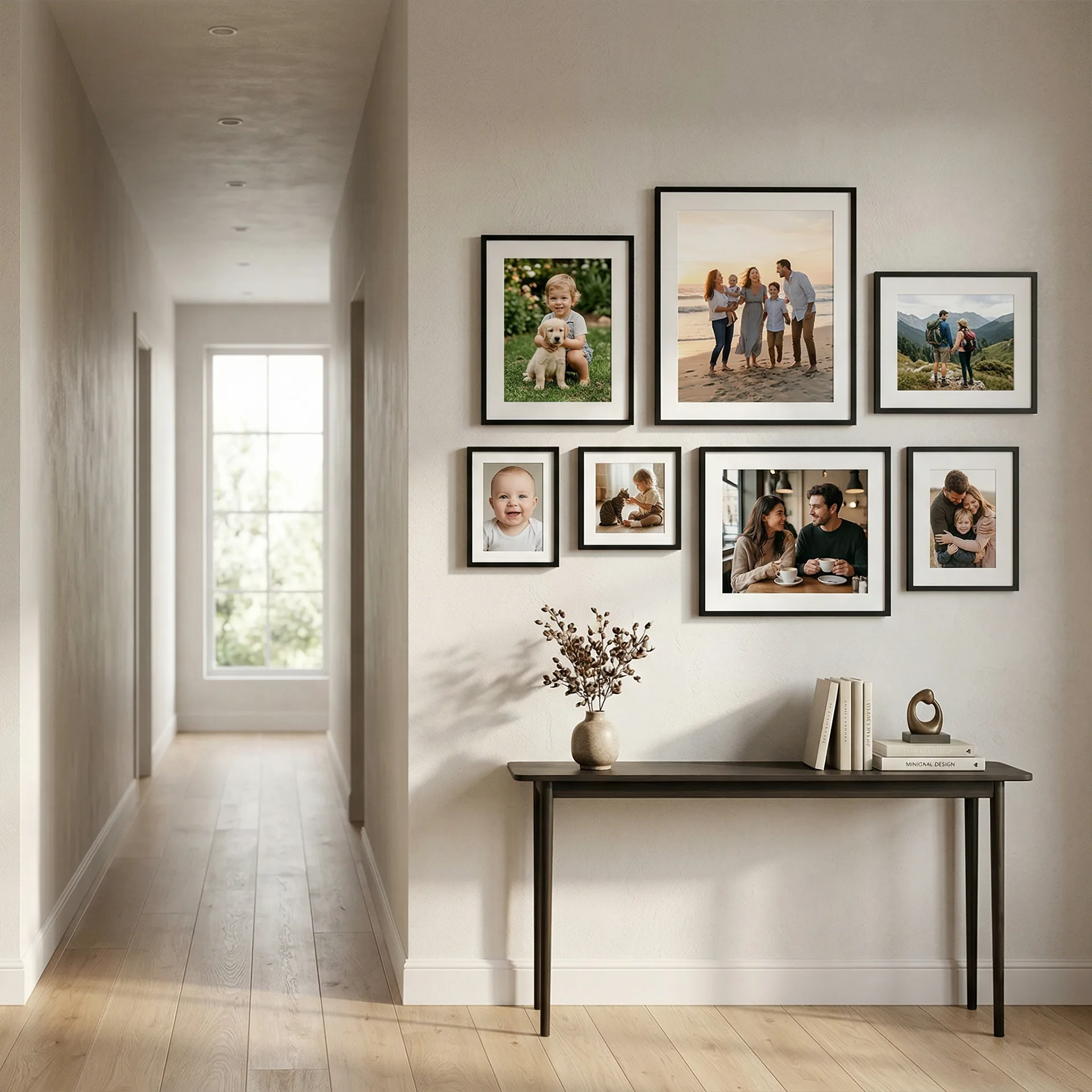 Build Your Own luster photo print finish detail on a premium custom print