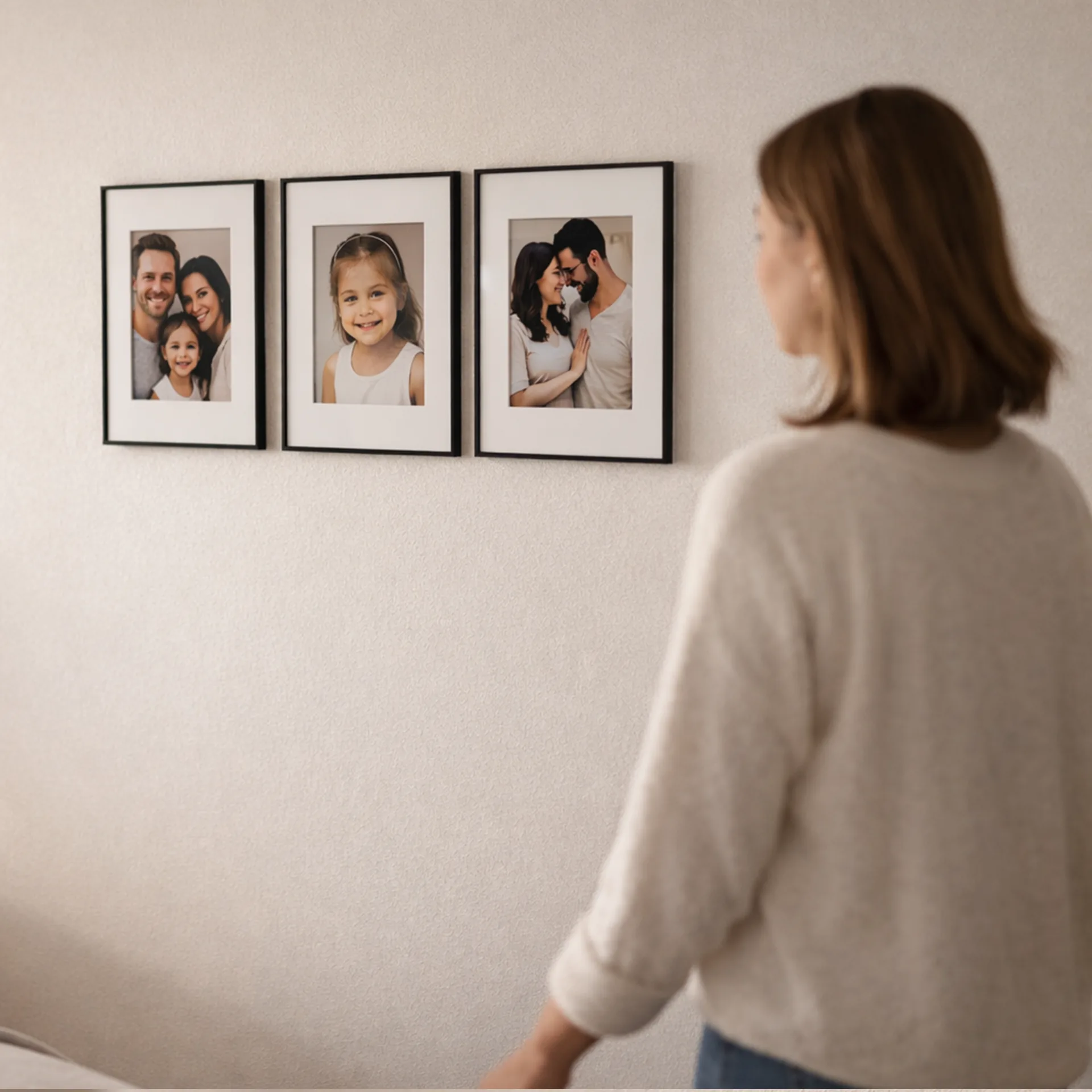 Portrait Set luster photo print finish detail on an 8 x 10 print