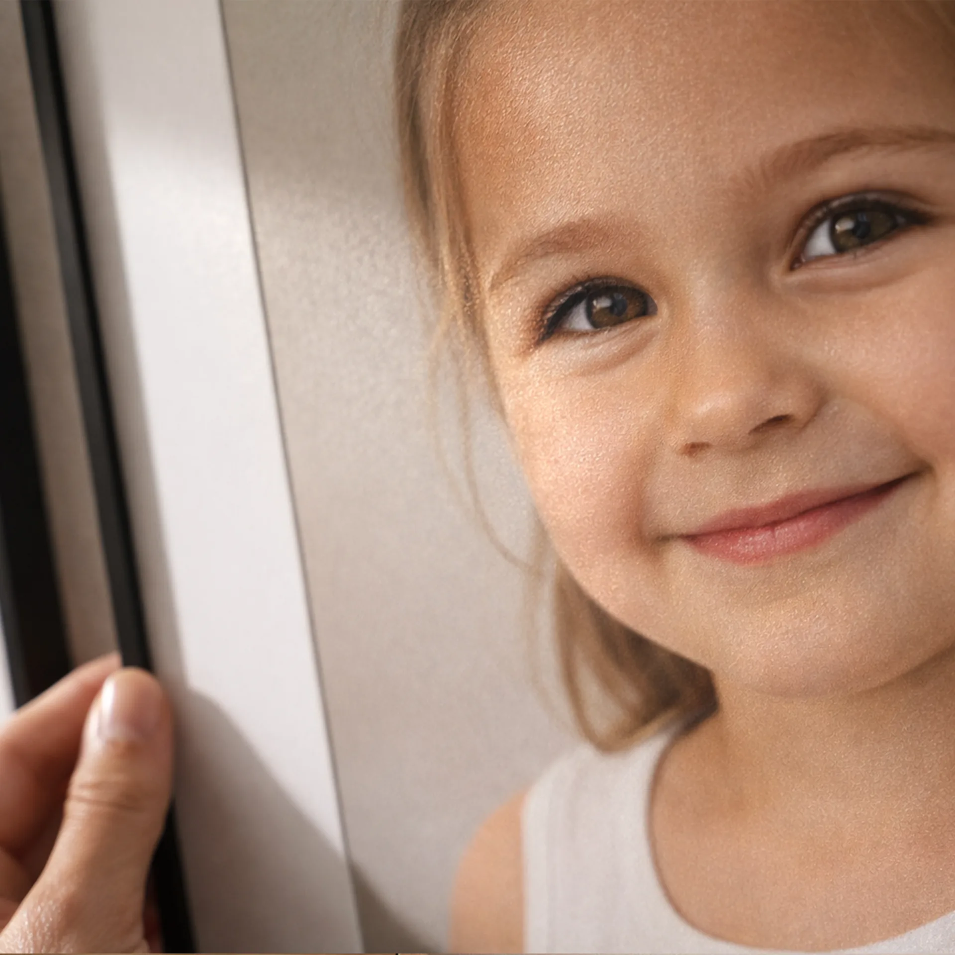 Portrait Set velvet matte photo print finish detail on an 8 x 10 print